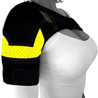 Breathable Sports Shoulder Pads with Ice Pack - Ultimate Support & Recovery Gear