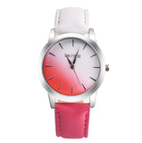 Women's Retro Rainbow Design Watch - Elegant Fashion Analog Quartz Wristwatch