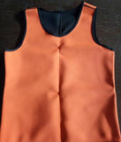 Men's Rubber Sports Vest Corset - Slimming & Fitness Compression Tank