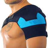 Breathable Sports Shoulder Pads with Ice Pack - Ultimate Support & Recovery Gear