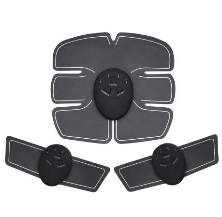 EMS Hip Muscle Trainer & Abs Stimulator - Butt Lifting, Slimming, and Weight Loss Massager snake - label