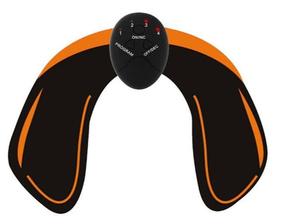 EMS Hip Muscle Trainer & Abs Stimulator - Butt Lifting, Slimming, and Weight Loss Massager snake - label