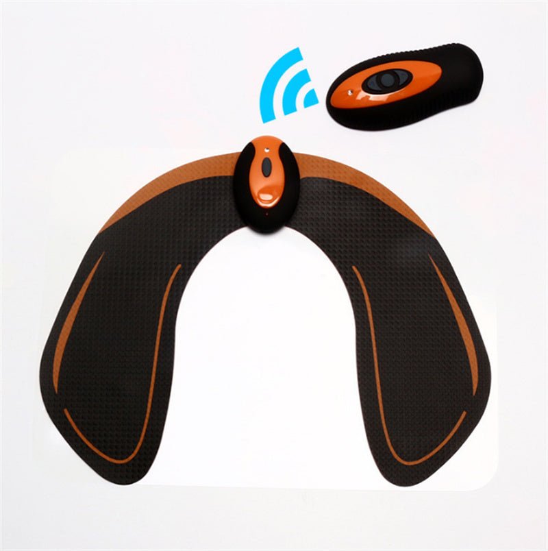 EMS Hip Muscle Trainer & Abs Stimulator - Butt Lifting, Slimming, and Weight Loss Massager snake - label