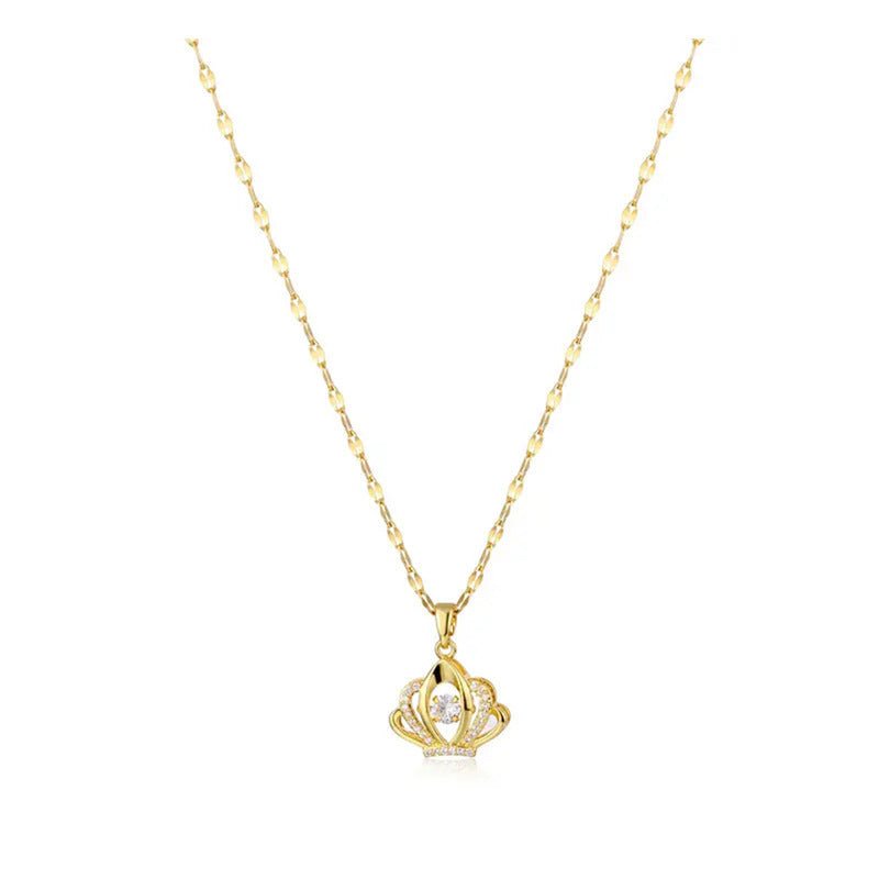 Luxury Perfume Bottle Necklace snake - label