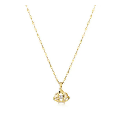 Luxury Perfume Bottle Necklace snake - label