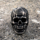 Halloween Punk Skull Ring - Fashionable Statement for Bold Personalities