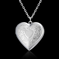 Heart Photo Frame Necklace