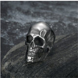 Halloween Punk Skull Ring - Fashionable Statement for Bold Personalities