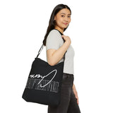 Adjustable Tote Bag AOP | Durable 100% Spun Polyester - 2 Size Options & Adjustable Strap - 16’’ × 16’’ - Bags