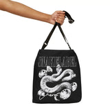 Adjustable Tote Bag AOP | Durable 100% Spun Polyester - 2 Size Options & Adjustable Strap - Bags