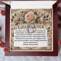 Forever Love Necklace – A Heartfelt Gift for Grandmothers snake - label