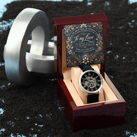 Men’s Openwork Watch – A Timeless Gift for Your Husband or Boyfriend snake - label