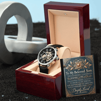 Men's Openwork Watch – A Meaningful & Stylish Gift for Your Son snake - label