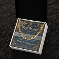 Gold Cuban Link Chain – The Perfect Gift for Your Best Friend snake - label