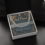 Gold Cuban Link Chain – The Perfect Gift for Your Best Friend snake - label