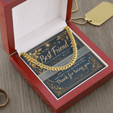 Gold Cuban Link Chain – The Perfect Gift for Your Best Friend snake - label