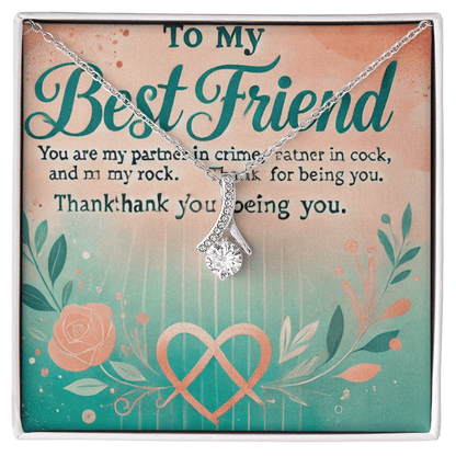Alluring Beauty Necklace – A Meaningful Gift for Best Friends snake - label
