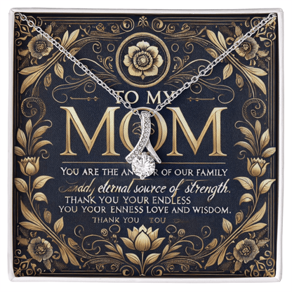 Alluring Beauty Necklace – A Heartfelt Gift for Mothers snake - label
