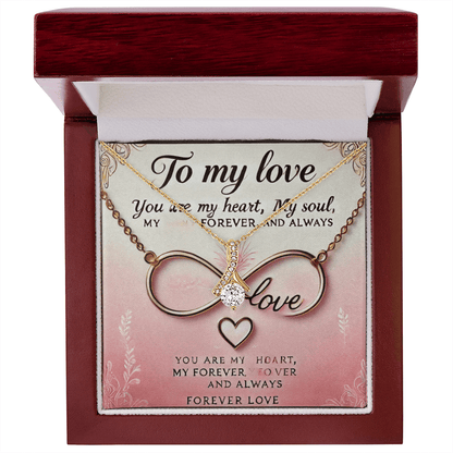 Alluring Beauty Necklace – A Romantic Gift for Your Wife or Girlfriend snake - label