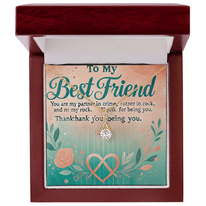 Alluring Beauty Necklace – A Meaningful Gift for Best Friends snake - label