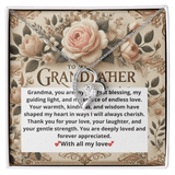Forever Love Necklace – A Heartfelt Gift for Grandmothers snake - label