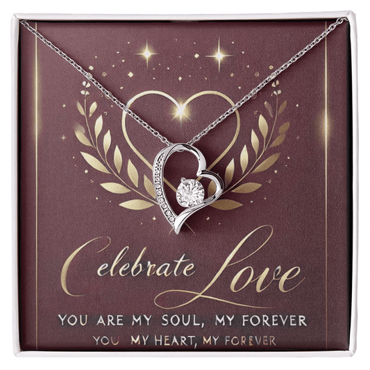 Forever Love Necklace: The Perfect Gift for Saint Valentine's Day snake - label