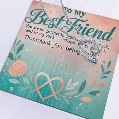 Forever Love Necklace – A Meaningful Gift for Best Friends snake - label