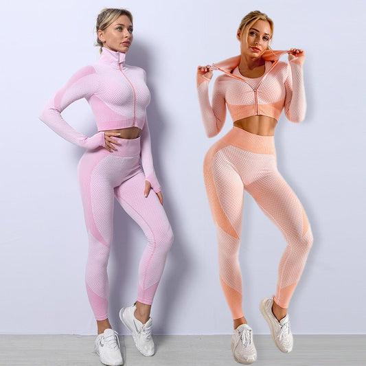Seamless Yoga Set Elite snake - label