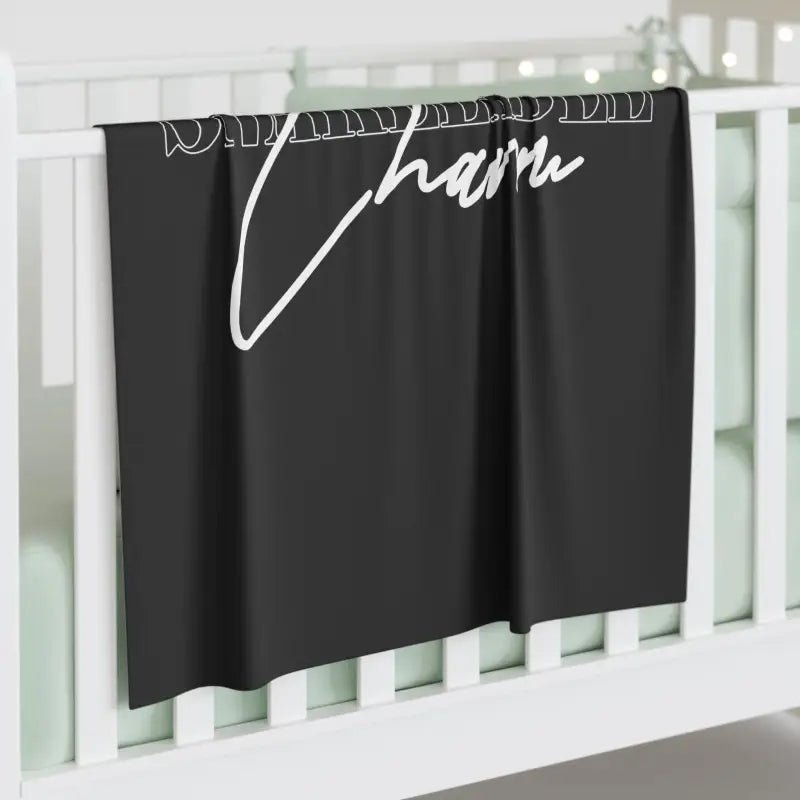 Baby Swaddle Blanket: Soft Jersey Polyester, 30"x40", Customizable Nursery Essential snake - label
