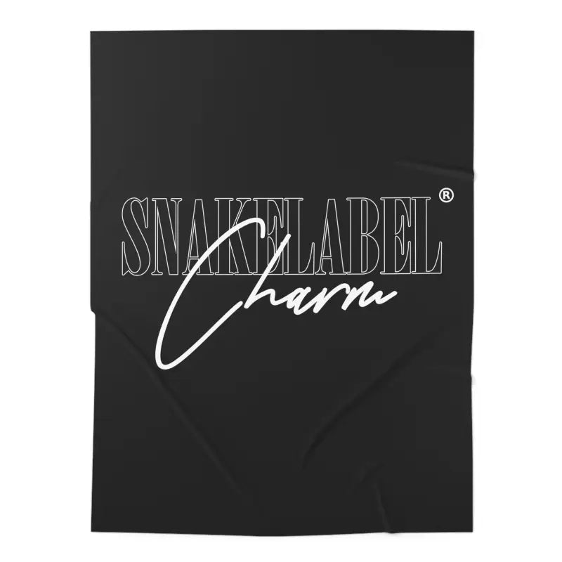 Baby Swaddle Blanket: Soft Jersey Polyester, 30"x40", Customizable Nursery Essential snake - label