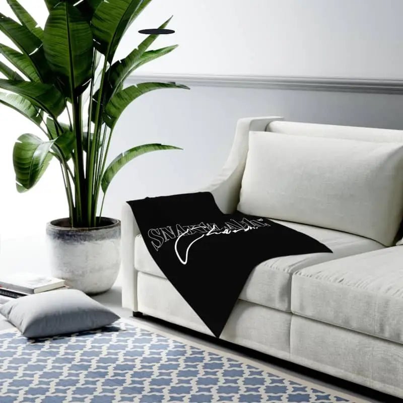 Baby Swaddle Blanket: Soft Jersey Polyester, 30"x40", Customizable Nursery Essential snake - label