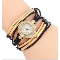 Bracelet Buckle Strap Ladies Fashion Watch | Quartz Movement | Waterproof | PU Strap - snake - label