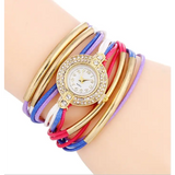 Bracelet Buckle Strap Ladies Fashion Watch | Quartz Movement | Waterproof | PU Strap - snake - label