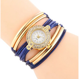 Bracelet Buckle Strap Ladies Fashion Watch | Quartz Movement | Waterproof | PU Strap - snake - label