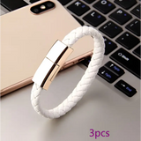 Bracelet Charger USB: Stylish Wearable Charging Cable - snake - label