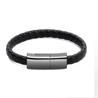 Bracelet Charger USB: Stylish Wearable Charging Cable - snake - label