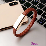 Bracelet Charger USB: Stylish Wearable Charging Cable - snake - label