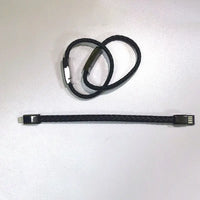 Bracelet Charger USB: Stylish Wearable Charging Cable - snake - label