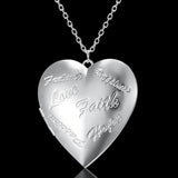 Heart Photo Frame Necklace