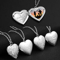 Heart Photo Frame Necklace