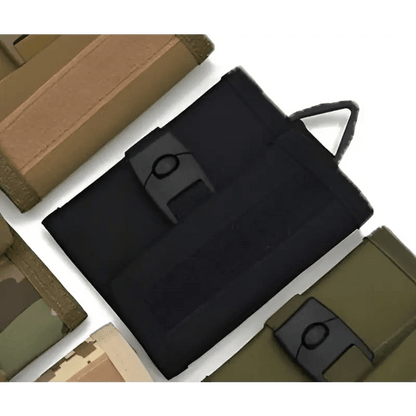 Camouflage Wallet with Key Pendant Bag Function snake - label