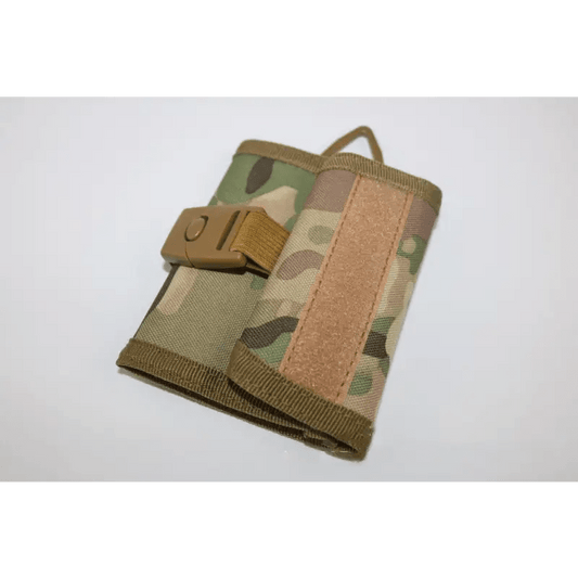 Camouflage Wallet with Key Pendant Bag Function snake - label