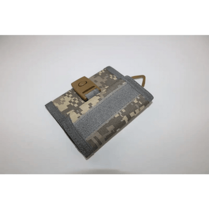Camouflage Wallet with Key Pendant Bag Function snake - label