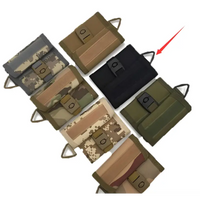 Camouflage Wallet with Key Pendant Bag Function - Durable Nylon 600D - Outdoor Sports Style - Compact 27*11.8 Size - snake - label