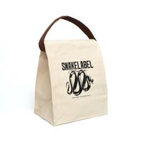 Canvas Lunch Bag With Strap - 8’ x 12.5’ x 5.5’ / Natural - Bags