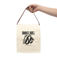 Canvas Lunch Bag With Strap - 8’ x 12.5’ x 5.5’ / Natural - Bags