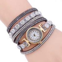 Circle Bracelet Watch for Women | Pointer Display | Quartz Movement | 25mm Dial - snake - label