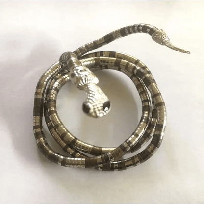 Classy Collar Alloy Necklace with 6mm*900mm Chain & Eye - Catching Designs snake - label