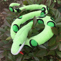 Coiled Snake Modeling Plush Toy Dolls - Green - Accessories