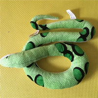 Coiled Snake Modeling Plush Toy Dolls - Green - Accessories